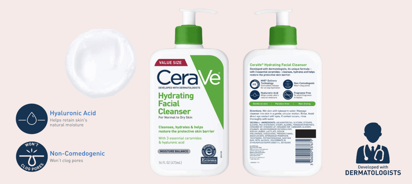 combination skin morning routine