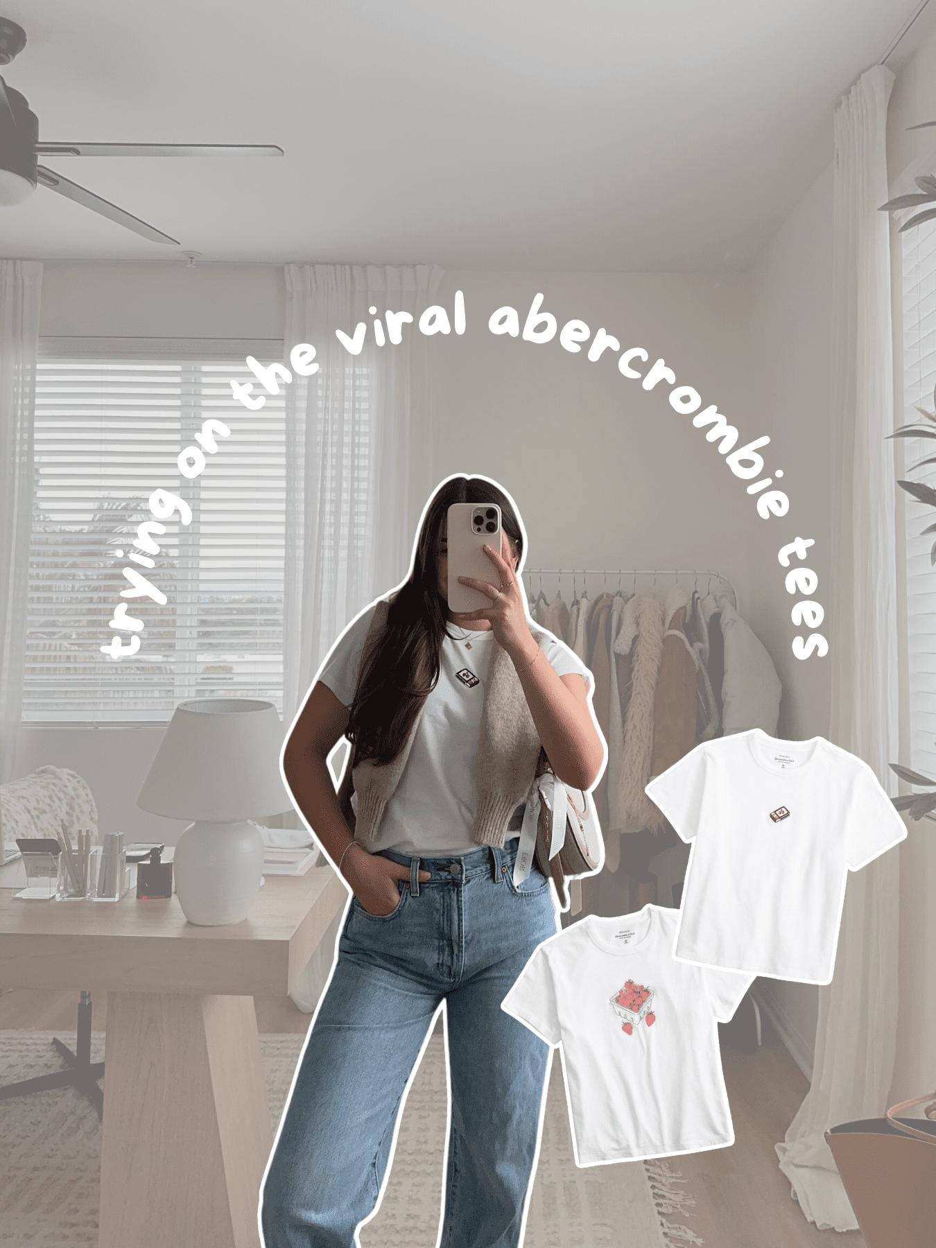 Trying On The Viral Abercrombie Skimming Tees
