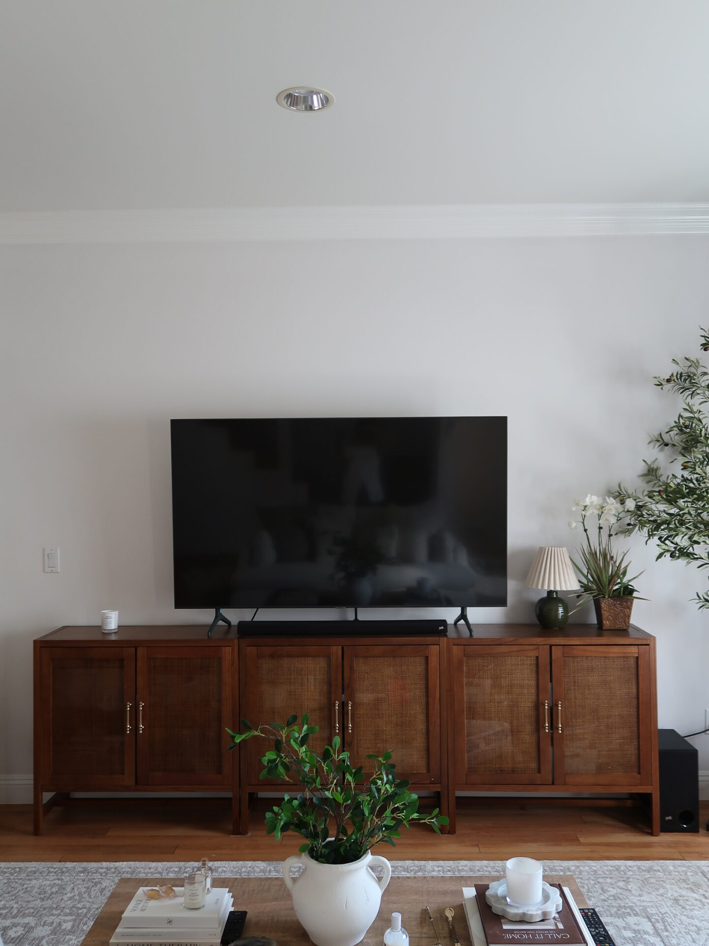 tv console, wood brown target cabinet