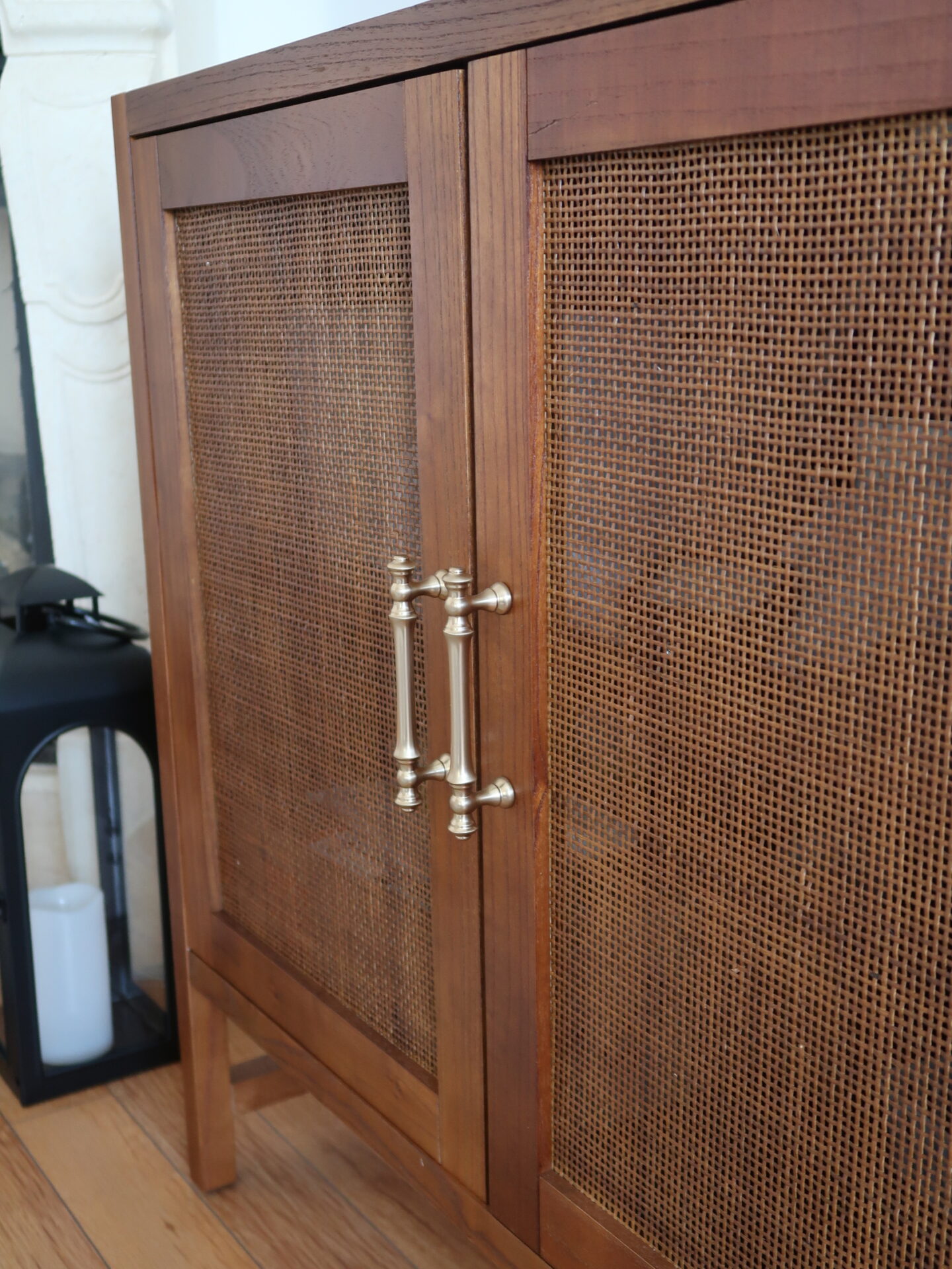 tv console, wood brown target cabinet